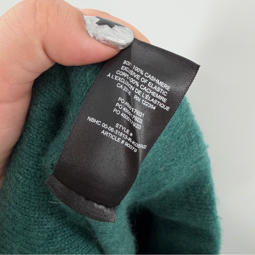 Aritzia The Group Babaton Green Knit Cashmere Pants - Picture 11 of 11